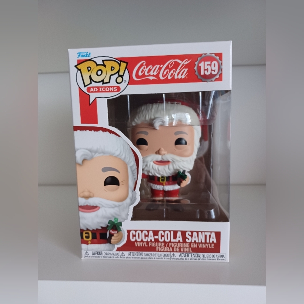 Santa Claus From Coca-Cola 159 Pop Ad Icons Vinyl Figure Funko Pop Collectible